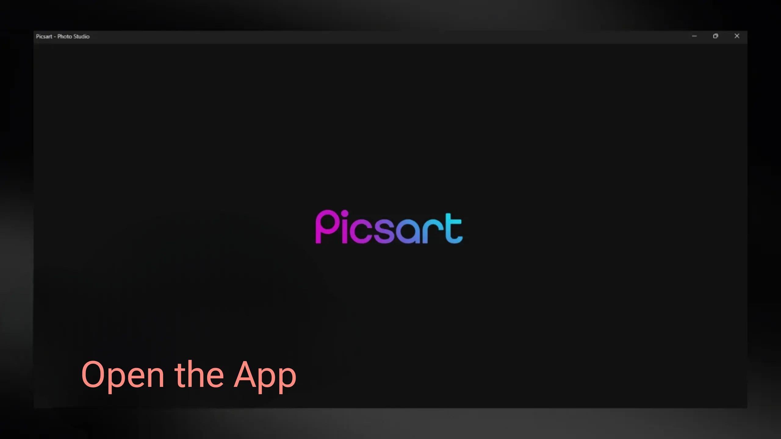 These images show how to search, locate, and download Picsart from the Microsoft Store for PC.