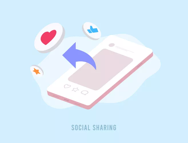 social sharing with community